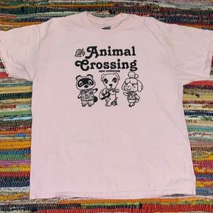 🐈 Pastel Pink Animal Crossing New Horizons Tee